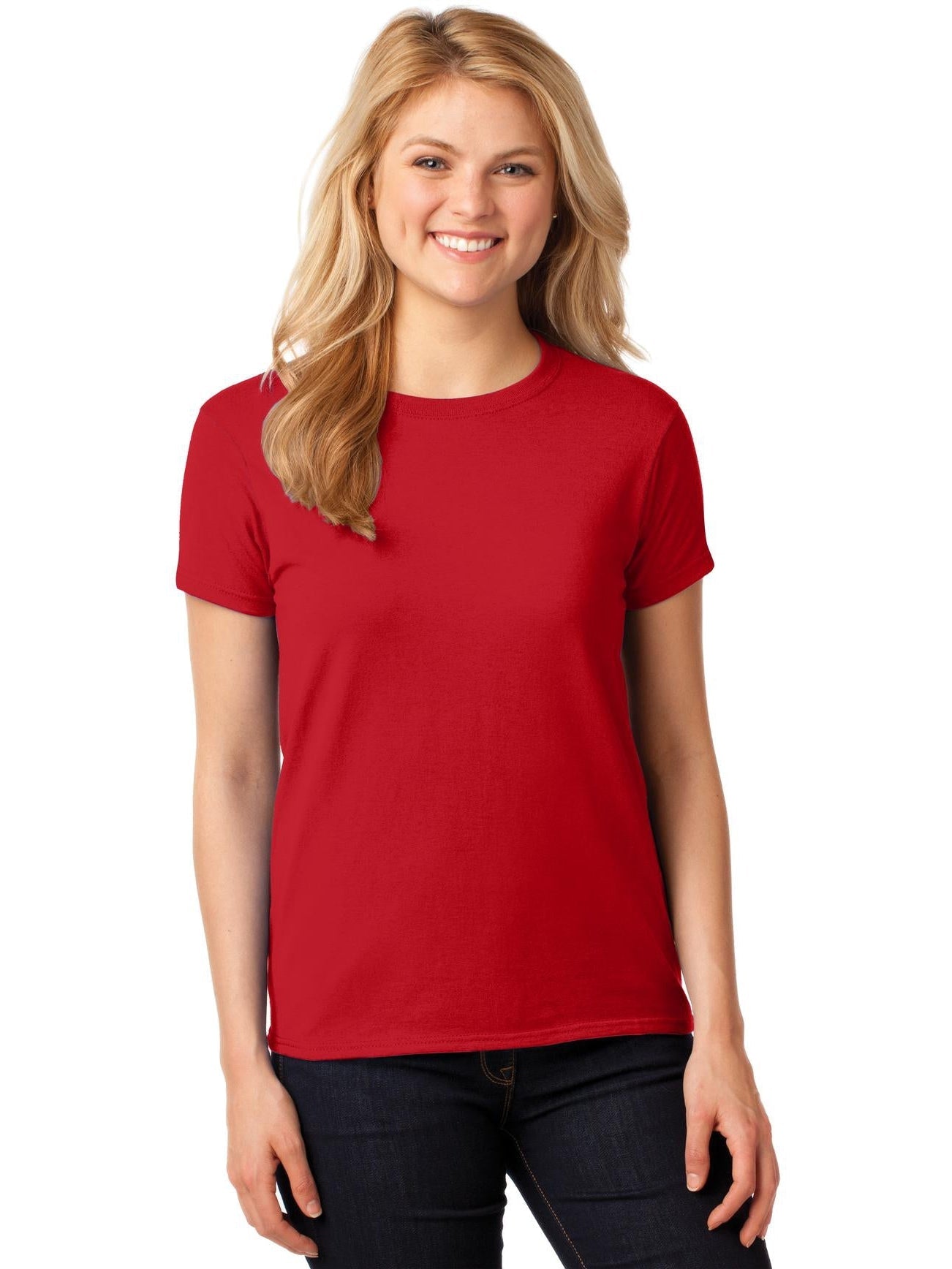 no-logo Gildan Ladies Heavy Cotton 100% Cotton T-Shirt-Regular-Gildan-Thread Logic
