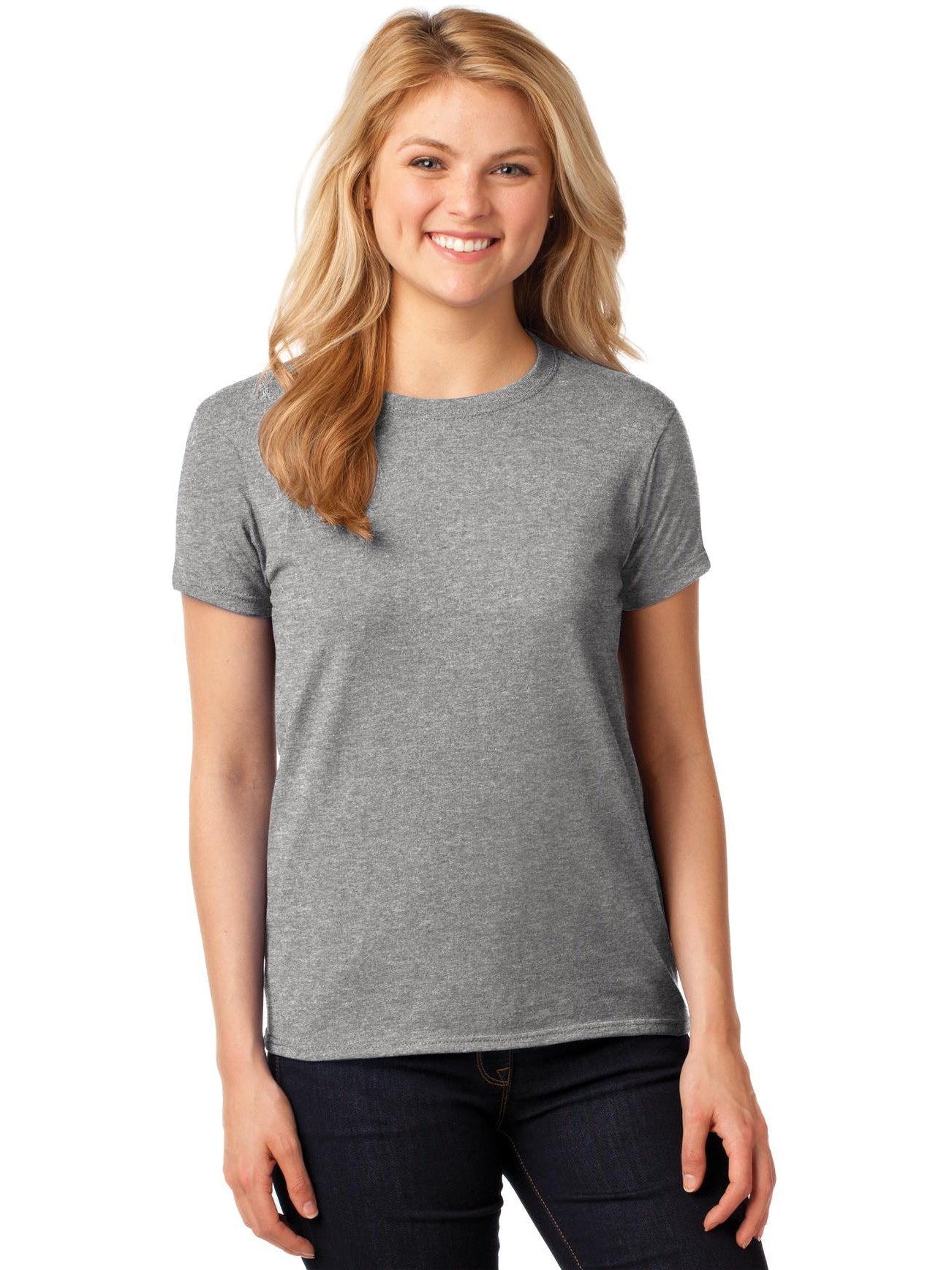 no-logo Gildan Ladies Heavy Cotton 100% Cotton T-Shirt-Regular-Gildan-Thread Logic