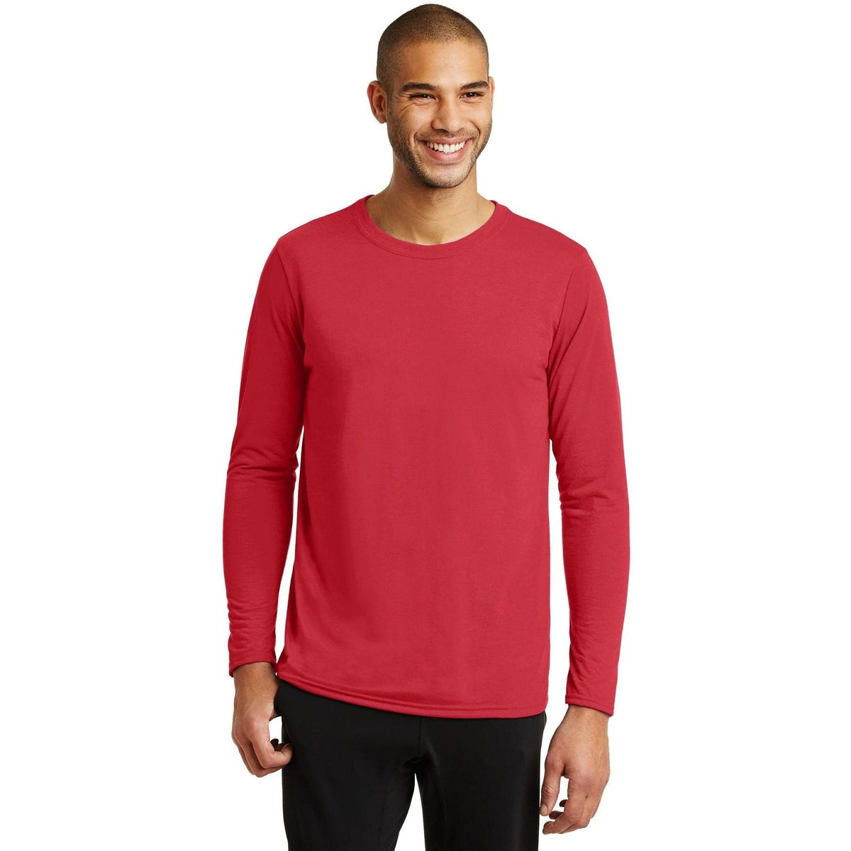 no-logo Gildan Performance Long Sleeve T-Shirt-Regular-Gildan-Thread Logic