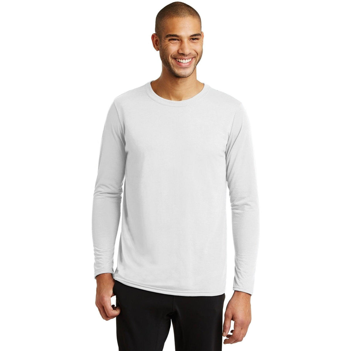 no-logo Gildan Performance Long Sleeve T-Shirt-Regular-Gildan-Thread Logic