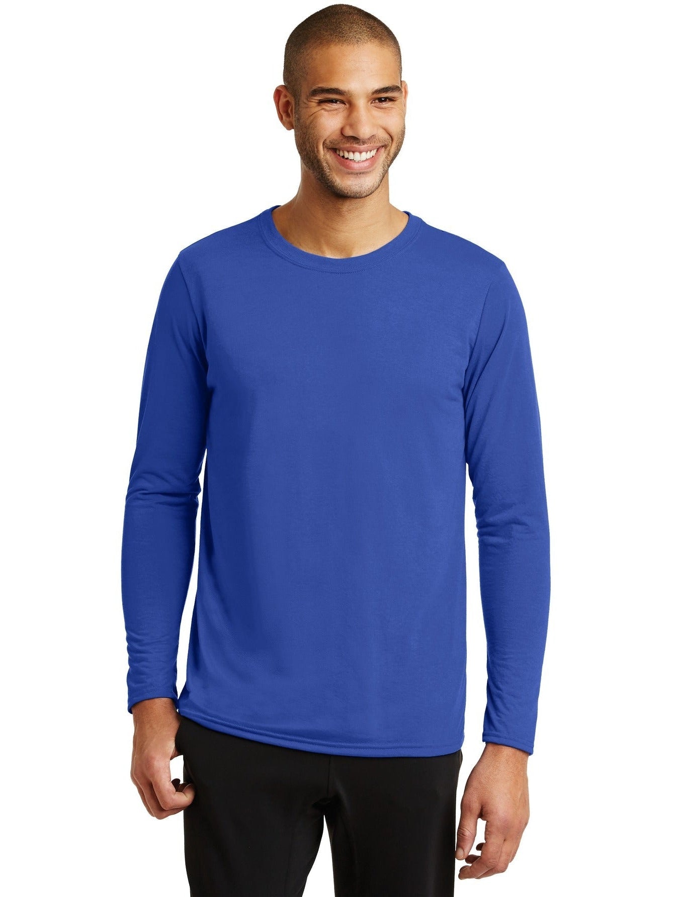 no-logo Gildan Performance Long Sleeve T-Shirt-Regular-Gildan-Thread Logic