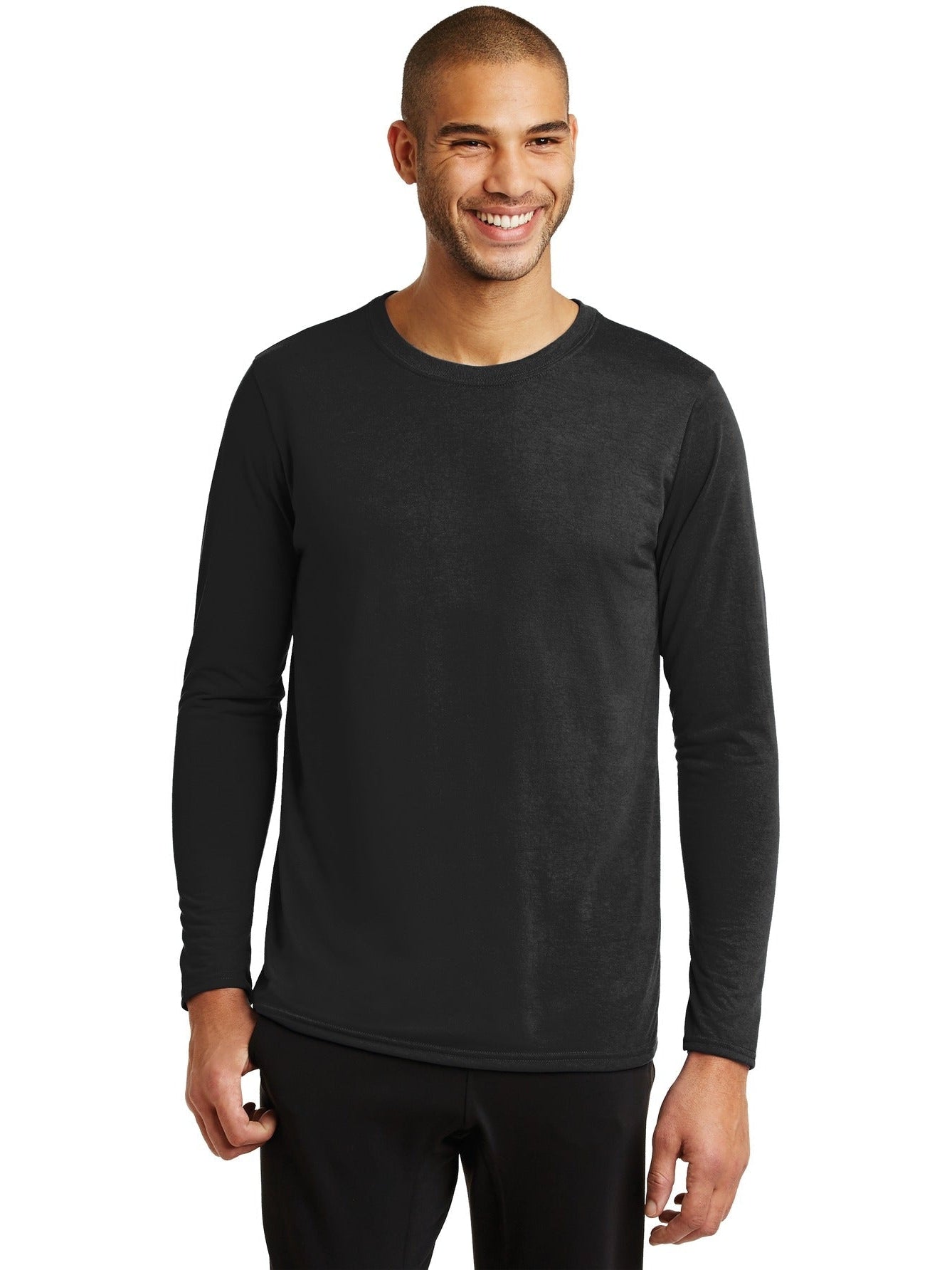 no-logo Gildan Performance Long Sleeve T-Shirt-Regular-Gildan-Thread Logic