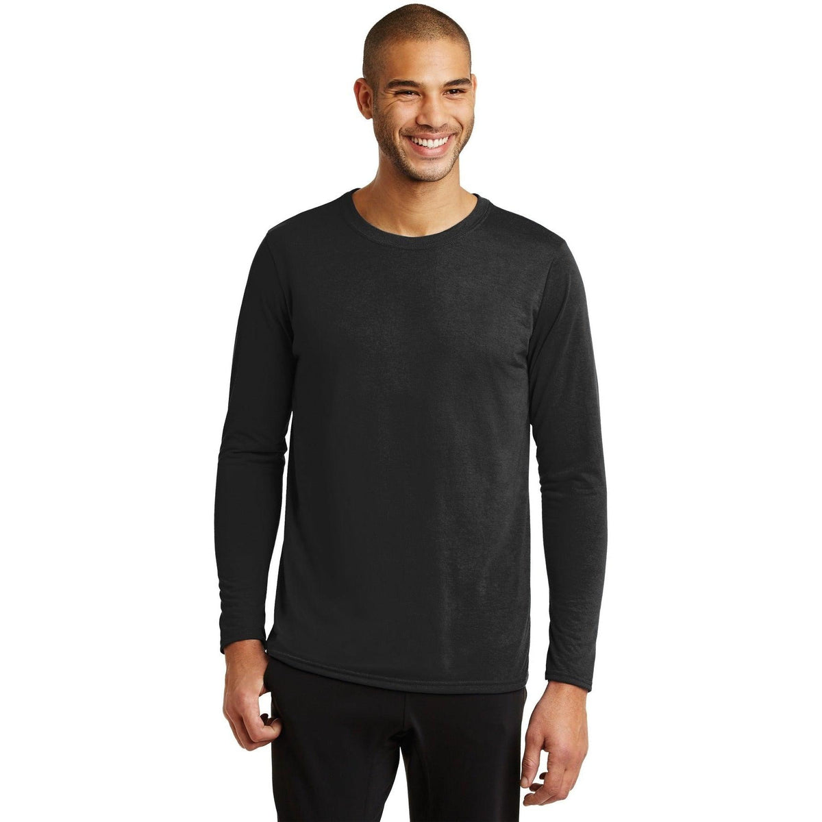 no-logo Gildan Performance Long Sleeve T-Shirt-Regular-Gildan-Thread Logic