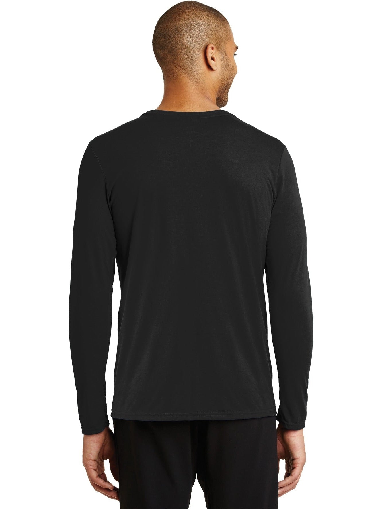 no-logo Gildan Performance Long Sleeve T-Shirt-Regular-Gildan-Thread Logic