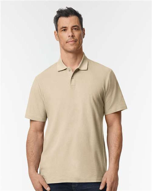 no-logo Gildan Softstyle Adult Pique Polo-Apparel-Gildan-Thread Logic