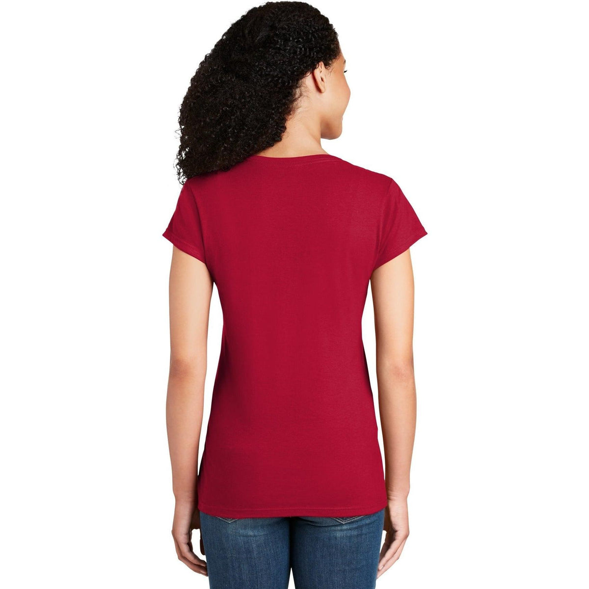 no-logo Gildan Softstyle Ladies Fit V-Neck T-Shirt-Regular-Gildan-Thread Logic