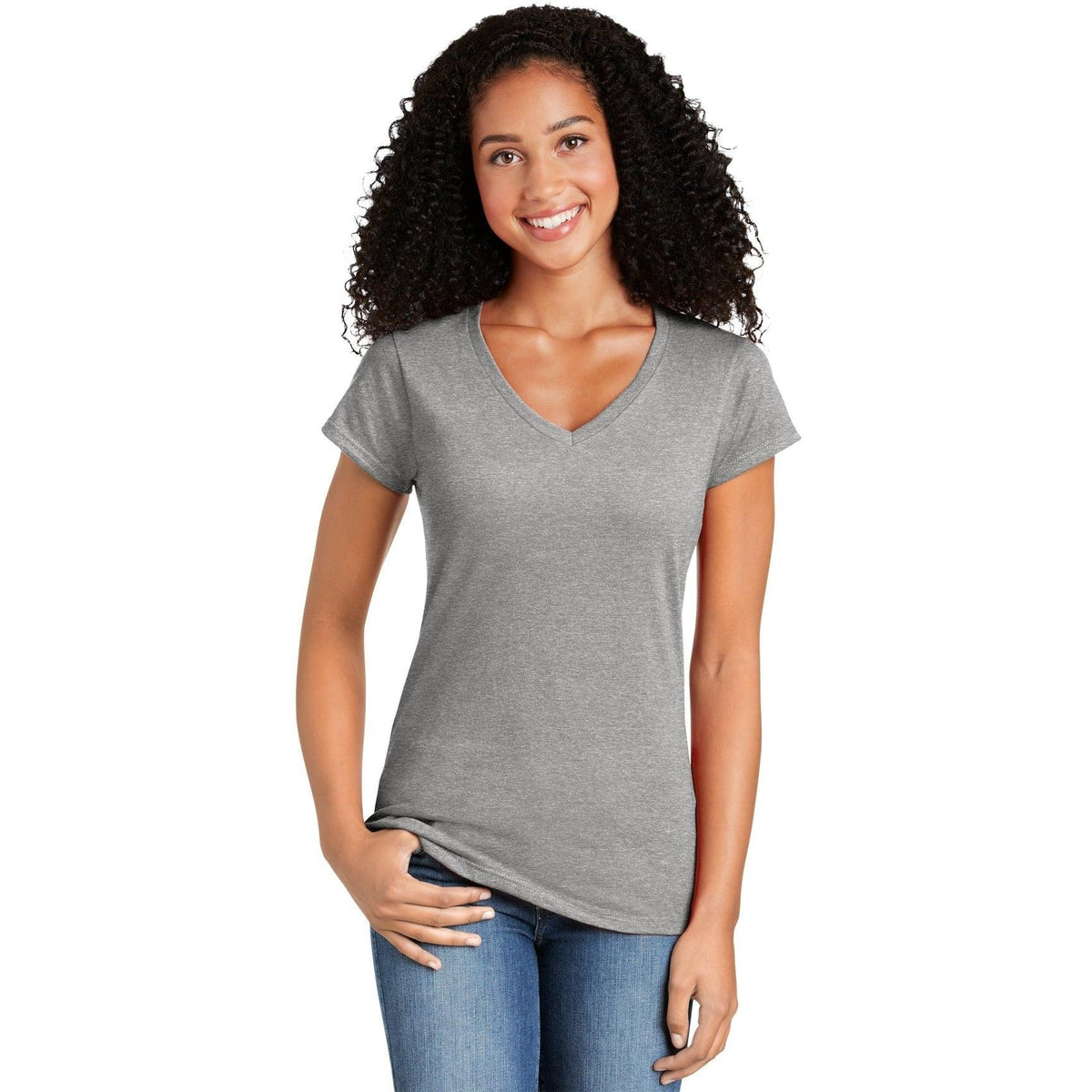 no-logo Gildan Softstyle Ladies Fit V-Neck T-Shirt-Regular-Gildan-Thread Logic