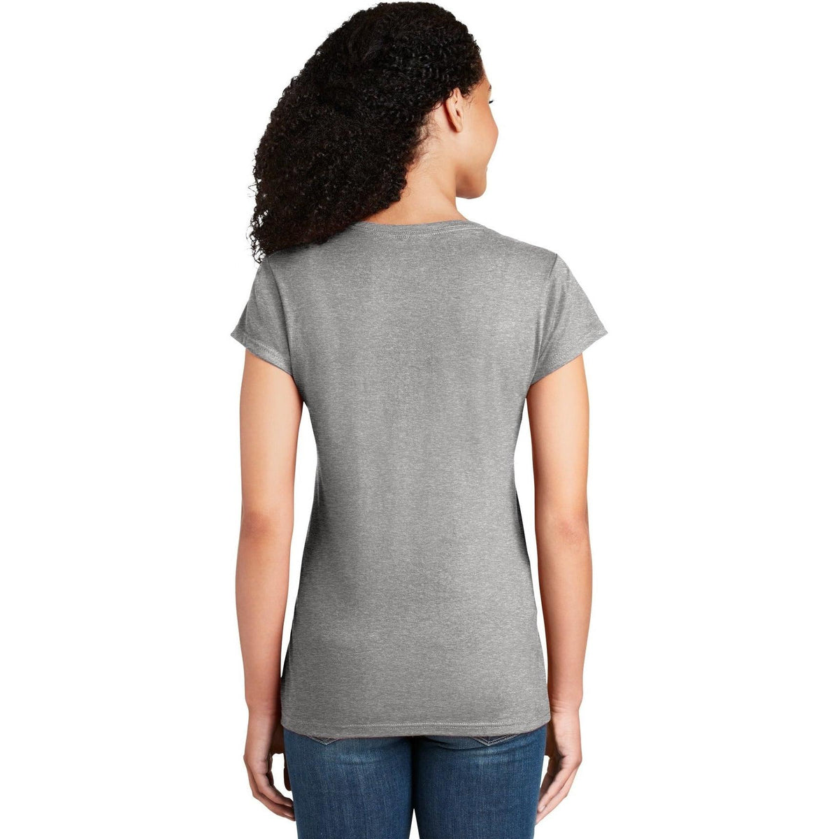 no-logo Gildan Softstyle Ladies Fit V-Neck T-Shirt-Regular-Gildan-Thread Logic