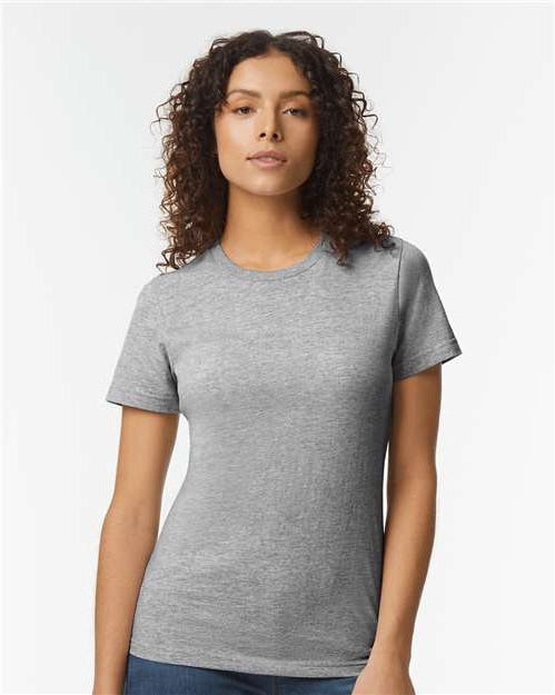 no-logo Gildan Softstyle Ladies Midweight T-Shirt-Apparel-Gildan-Sport Grey-S-Thread Logic