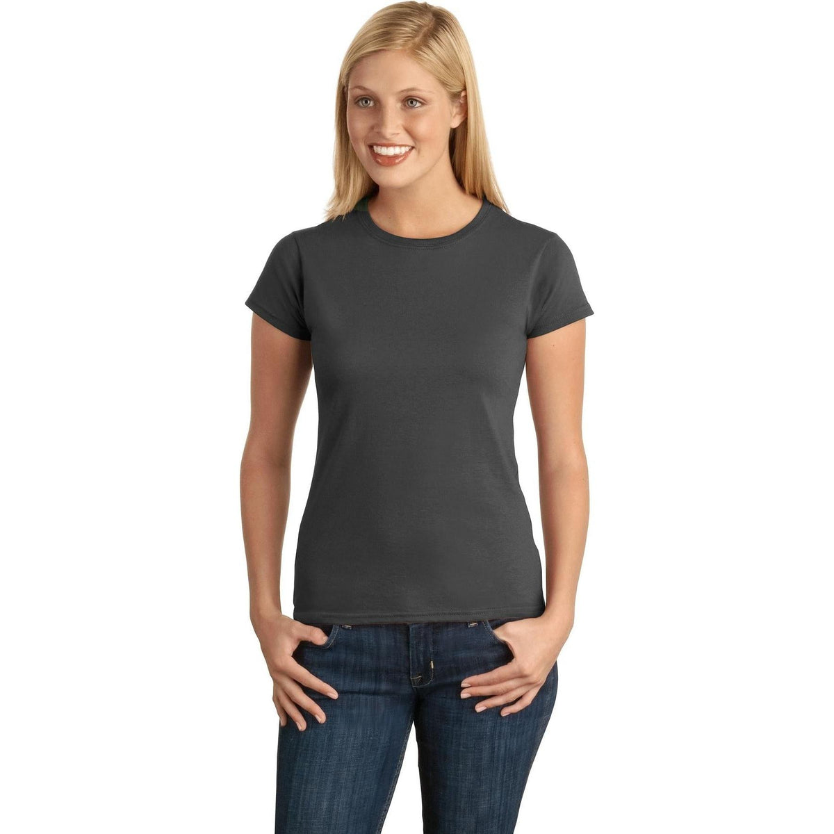 no-logo Gildan Softstyle Ladies' T-Shirt-Regular-Gildan-Thread Logic