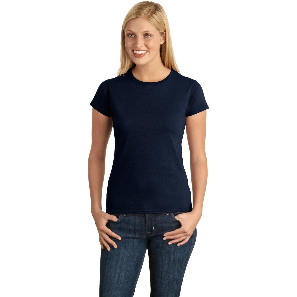 no-logo Gildan Softstyle Ladies' T-Shirt-Regular-Gildan-Thread Logic