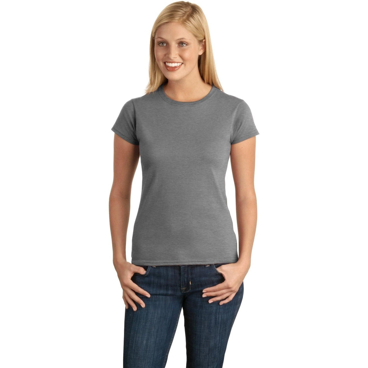 no-logo Gildan Softstyle Ladies' T-Shirt-Regular-Gildan-Thread Logic