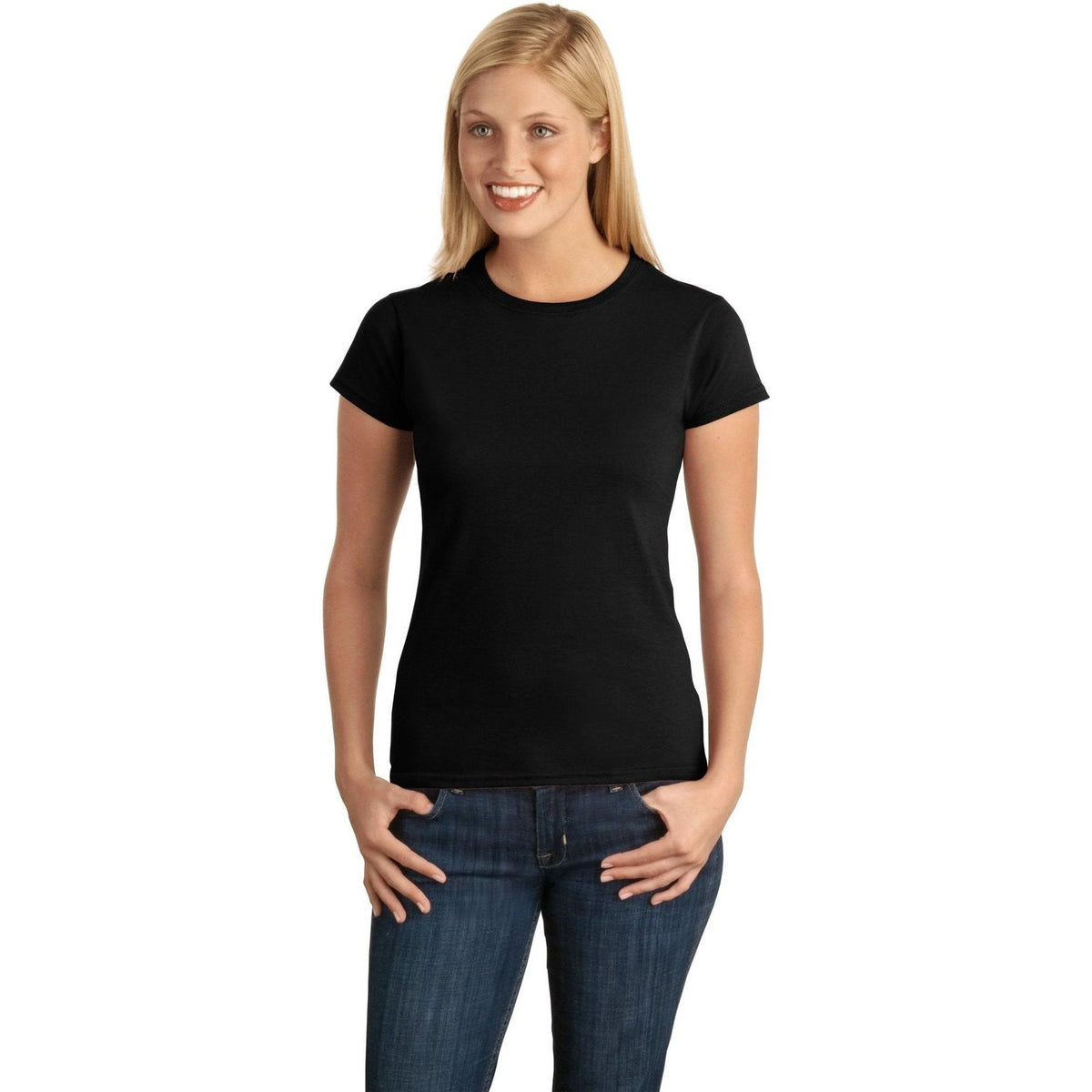 no-logo Gildan Softstyle Ladies' T-Shirt-Regular-Gildan-Thread Logic
