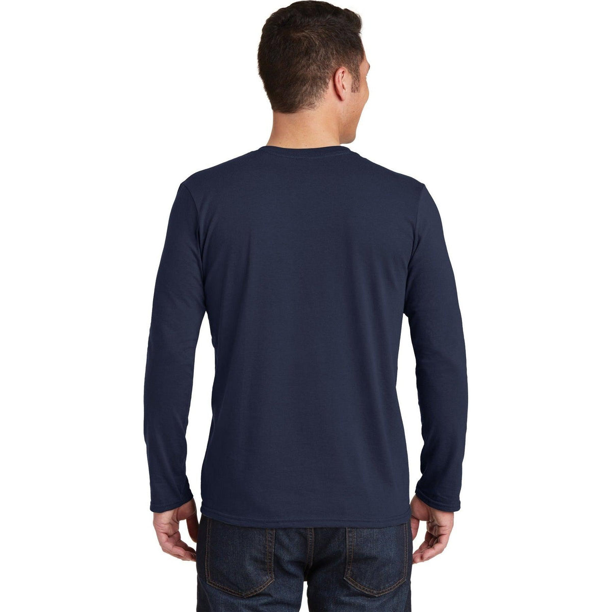 no-logo Gildan Softstyle Long Sleeve T-Shirt-Regular-Gildan-Thread Logic