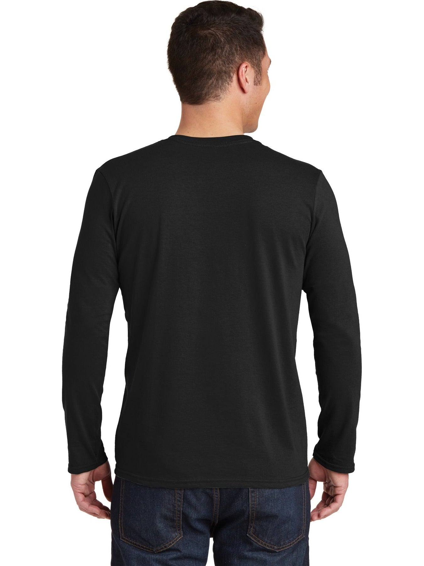 no-logo Gildan Softstyle Long Sleeve T-Shirt-Regular-Gildan-Thread Logic