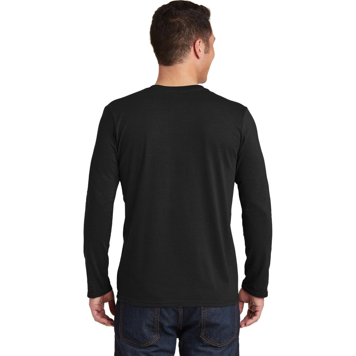 no-logo Gildan Softstyle Long Sleeve T-Shirt-Regular-Gildan-Thread Logic