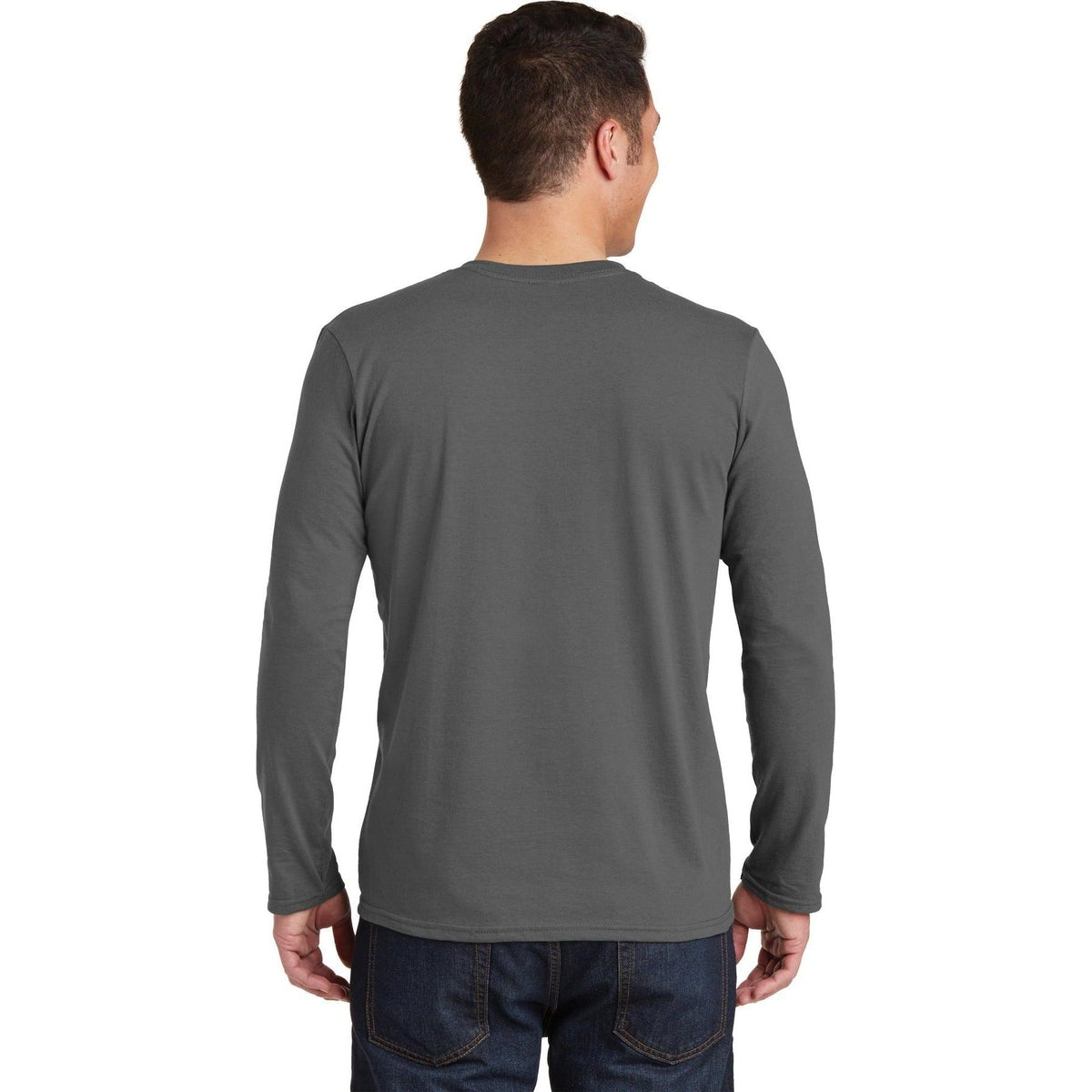 no-logo Gildan Softstyle Long Sleeve T-Shirt-Regular-Gildan-Thread Logic