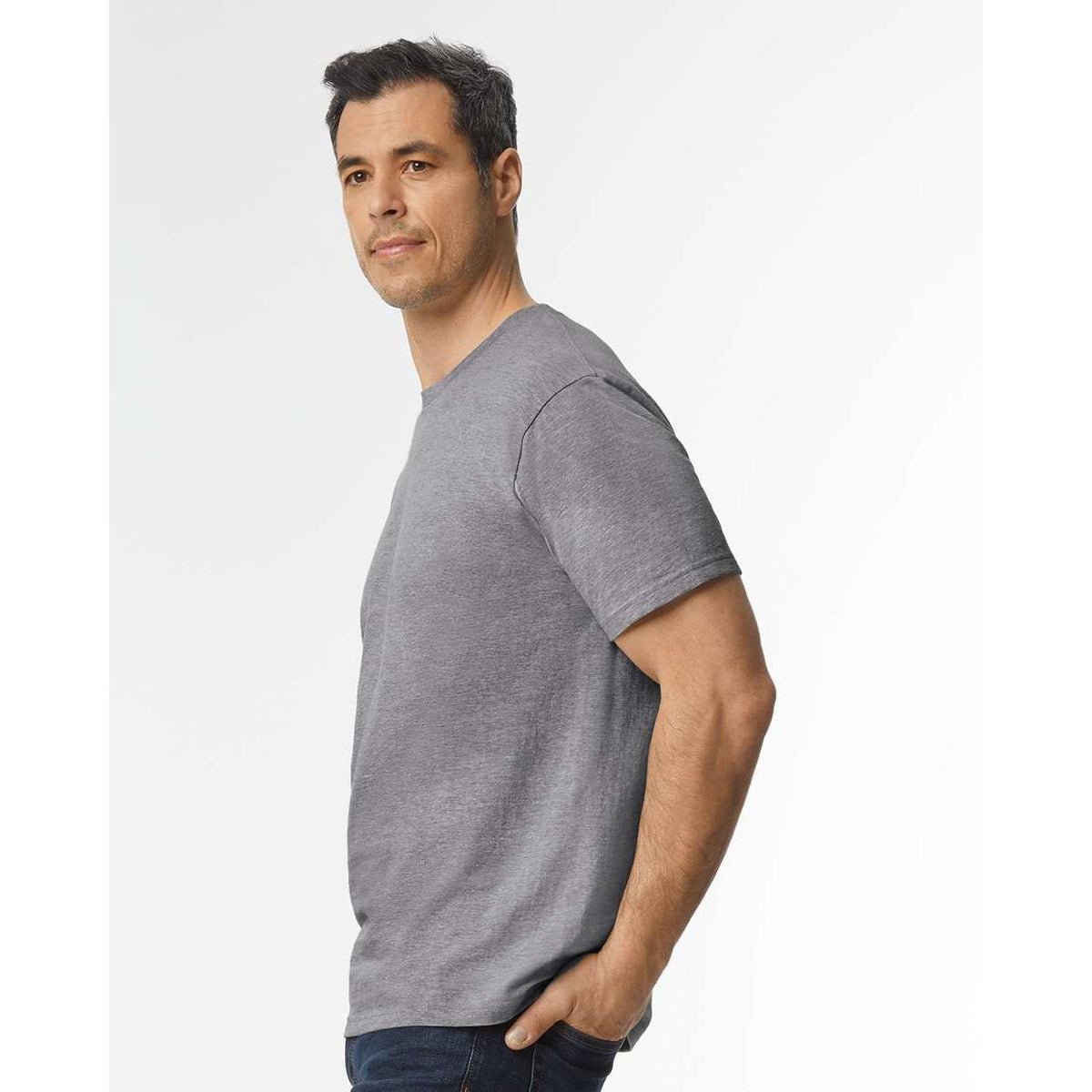 no-logo Gildan Softstyle Midweight T-Shirt-Gildan-Thread Logic