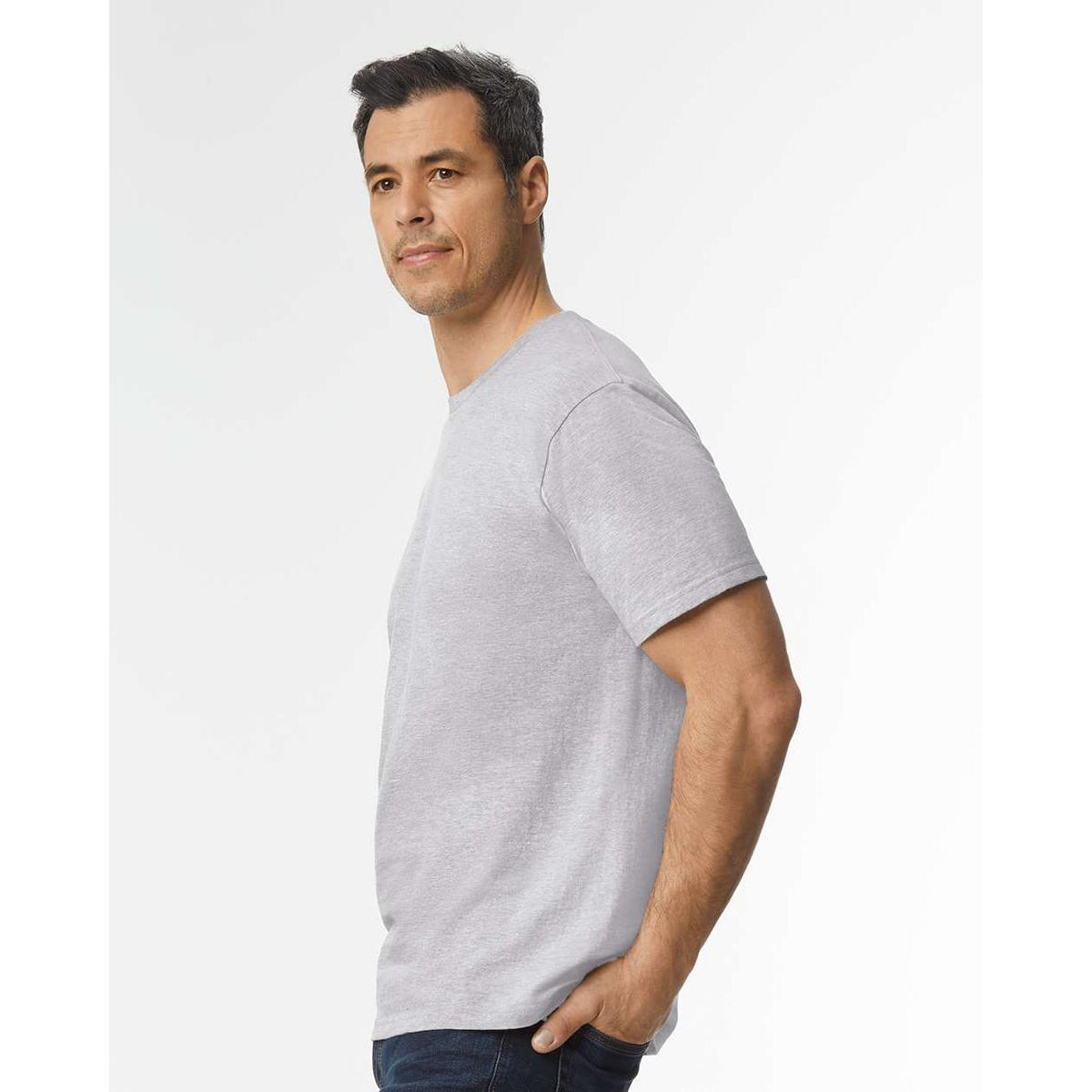 no-logo Gildan Softstyle Midweight T-Shirt-Gildan-Thread Logic