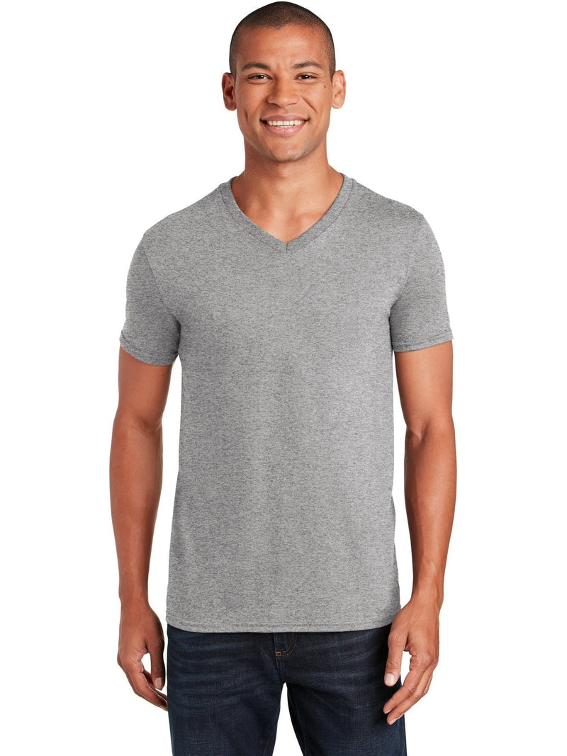 no-logo Gildan Softstyle V-Neck T-Shirt-Regular-Gildan-Thread Logic