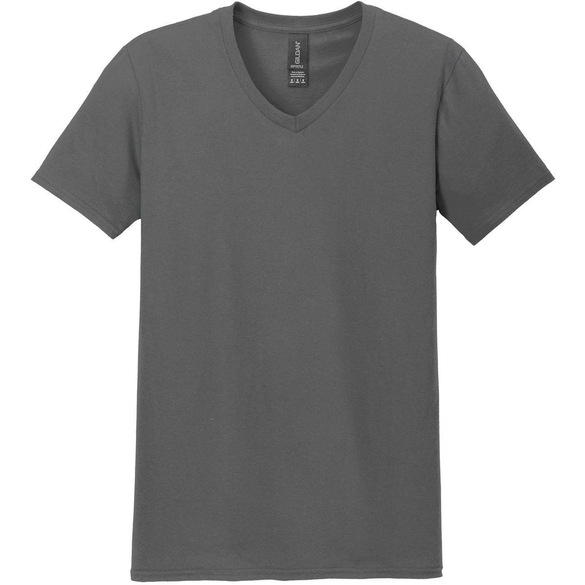 no-logo Gildan Softstyle V-Neck T-Shirt