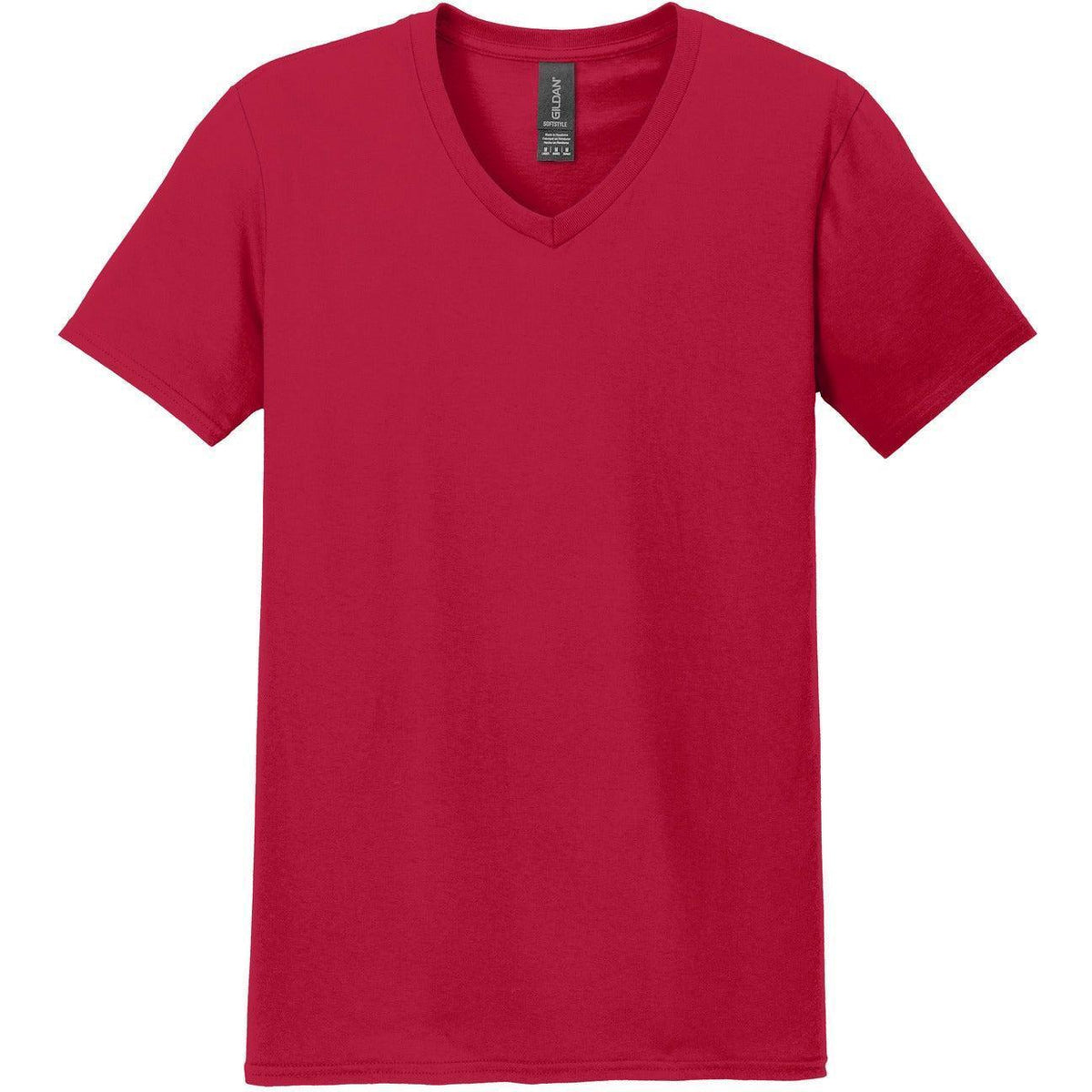 no-logo Gildan Softstyle V-Neck T-Shirt