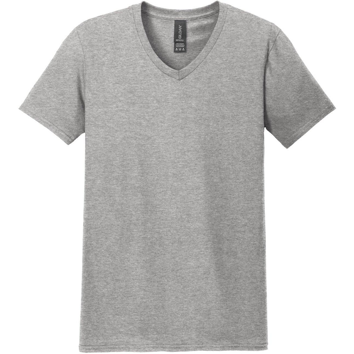 no-logo Gildan Softstyle V-Neck T-Shirt