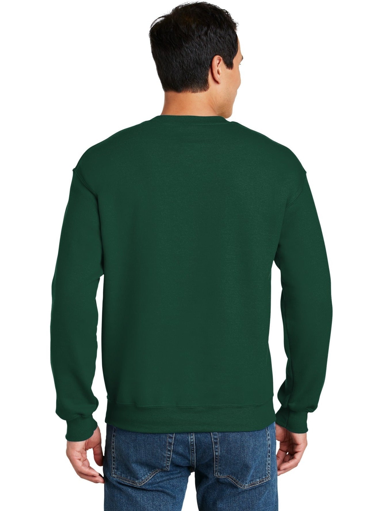 Gildan 12000 Crewneck Sweater with Custom Embroidery