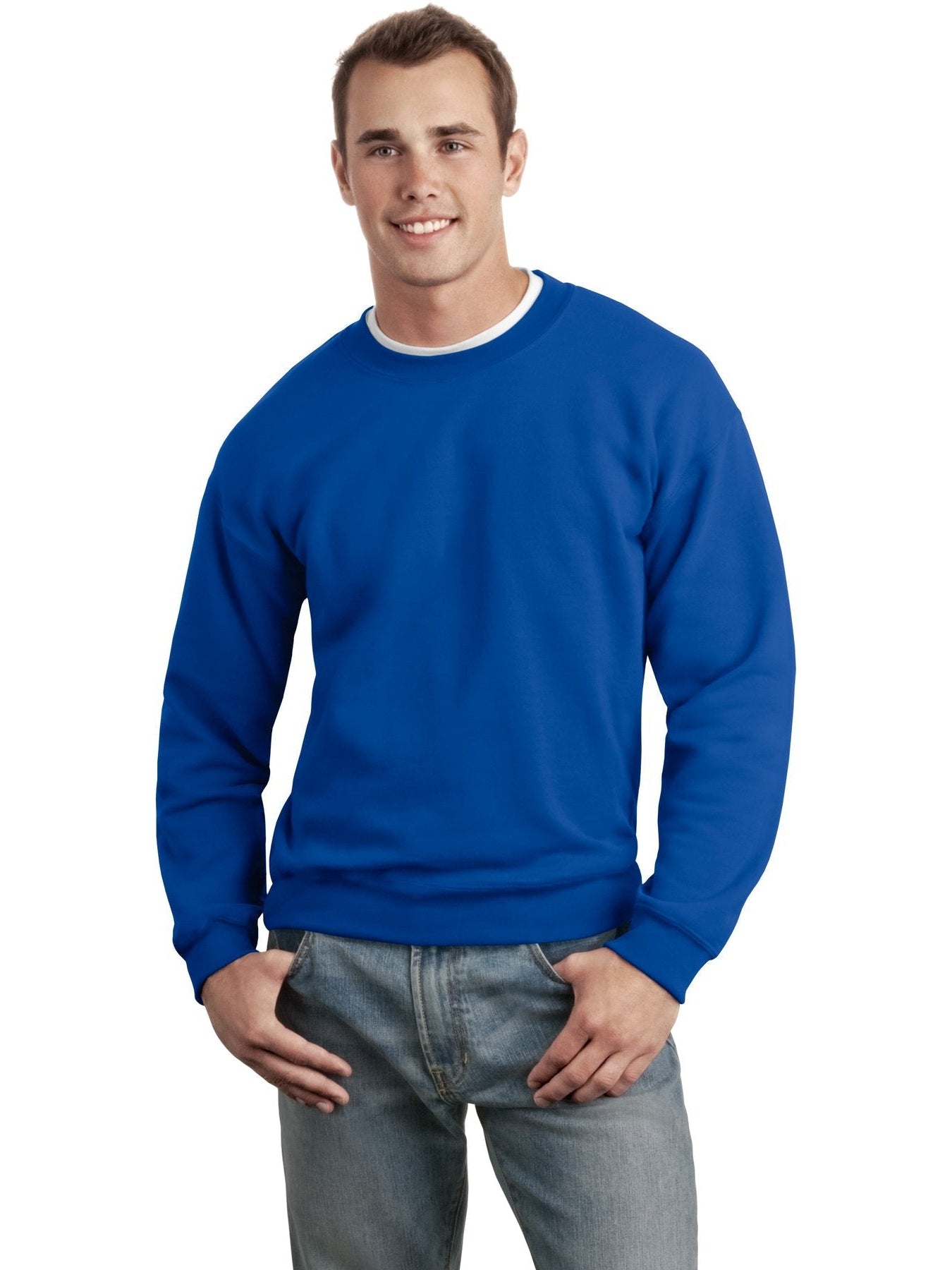 no-logo Gildan Ultra Blend Crewneck Sweatshirt-Regular-Gildan-Thread Logic
