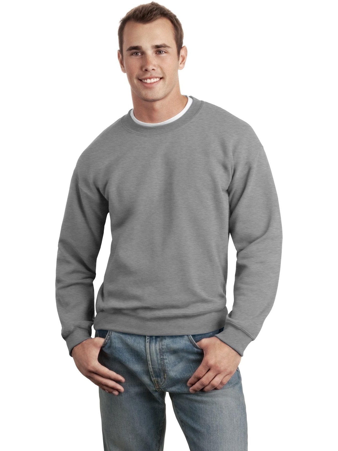 no-logo Gildan Ultra Blend Crewneck Sweatshirt-Regular-Gildan-Thread Logic