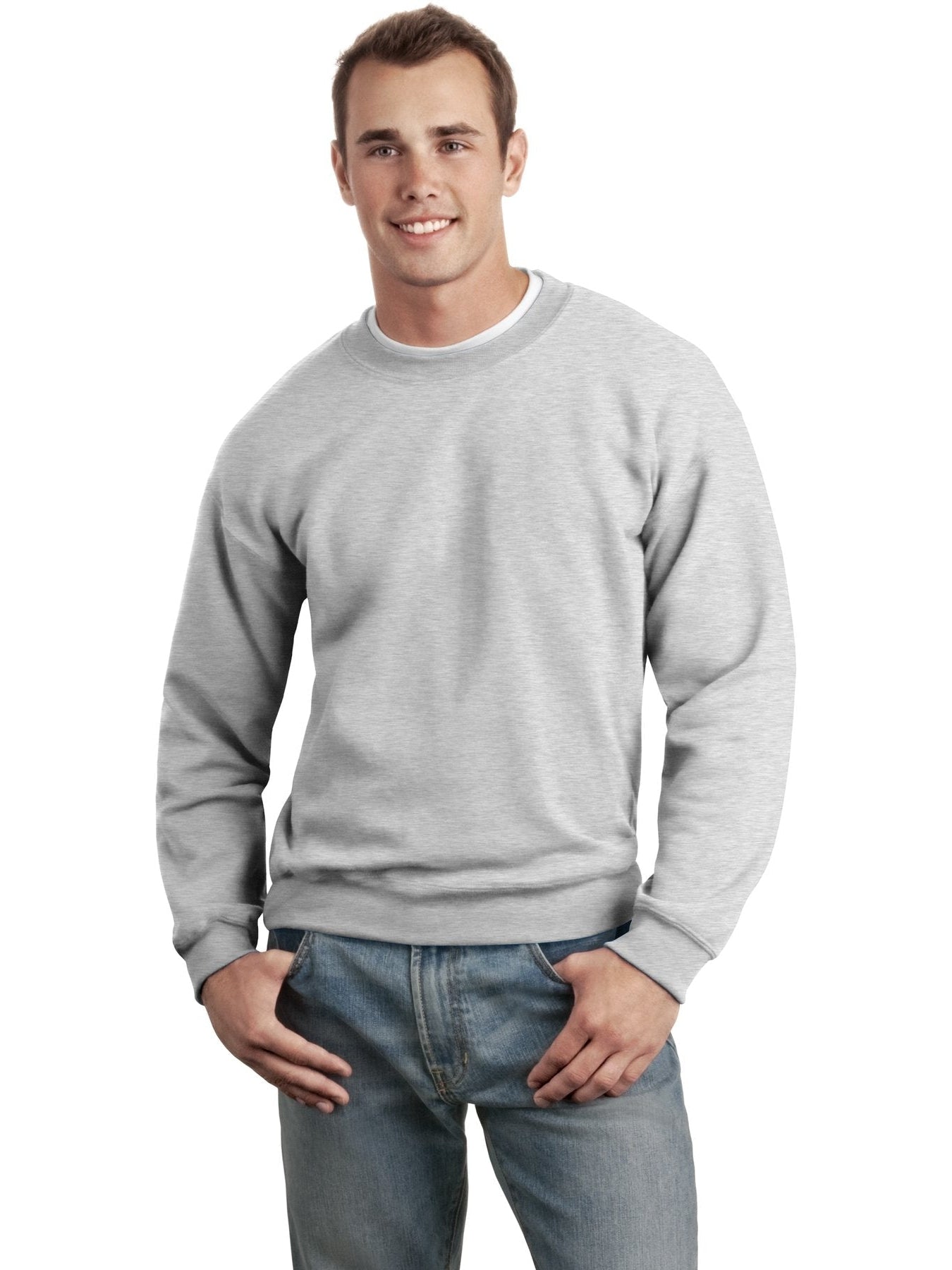 no-logo Gildan Ultra Blend Crewneck Sweatshirt-Regular-Gildan-Thread Logic