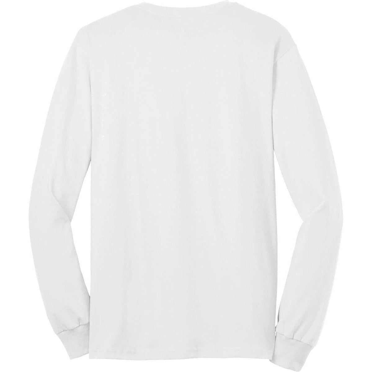 no-logo Gildan Ultra Cotton 100% Cotton Long Sleeve T-Shirt with Pocket-Regular-Gildan-Thread Logic