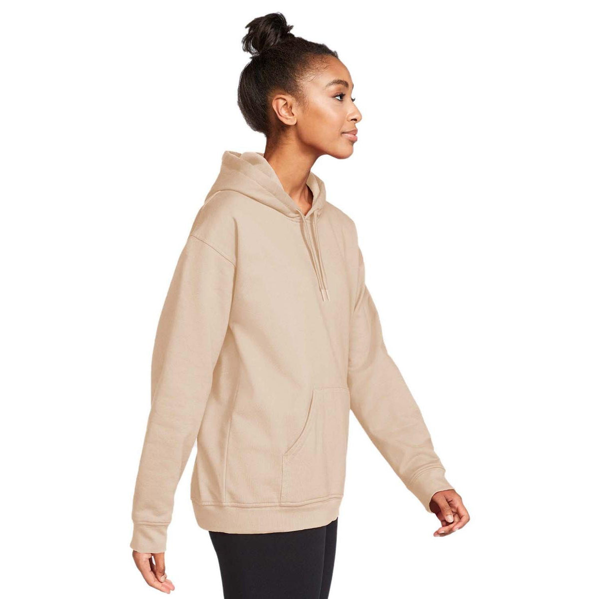 no-logo Gildan Unisex Softstyle Fleece Pullover Hooded Sweatshirt-Ladies Layering-Gildan-Thread Logic