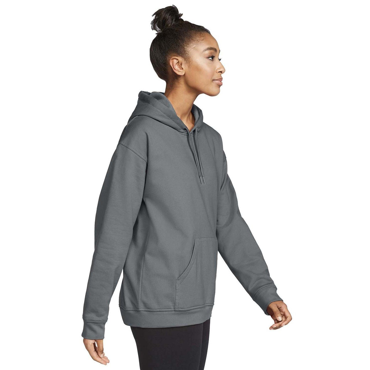 no-logo Gildan Unisex Softstyle Fleece Pullover Hooded Sweatshirt-Ladies Layering-Gildan-Thread Logic