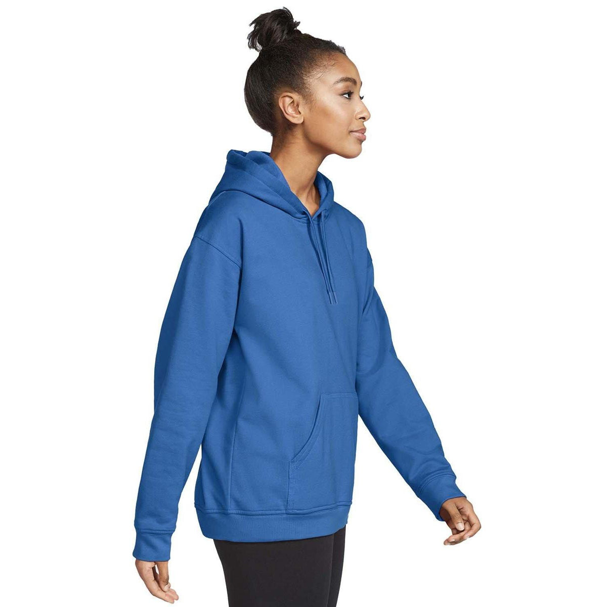 no-logo Gildan Unisex Softstyle Fleece Pullover Hooded Sweatshirt-Ladies Layering-Gildan-Thread Logic