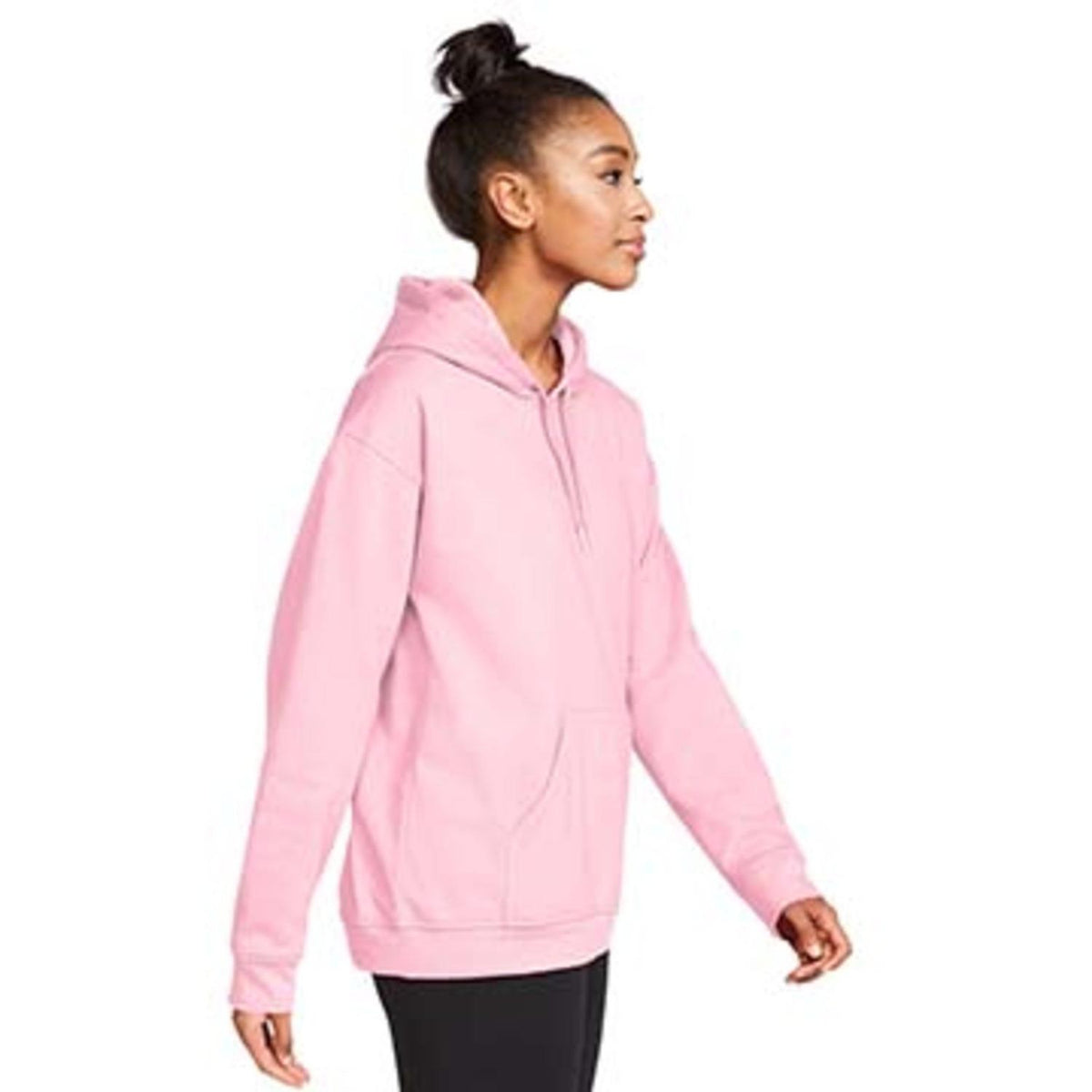 no-logo Gildan Unisex Softstyle Fleece Pullover Hooded Sweatshirt-Ladies Layering-Gildan-Thread Logic