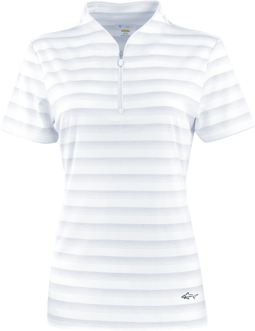 Greg Norman Ladies LAB Stripe Polo