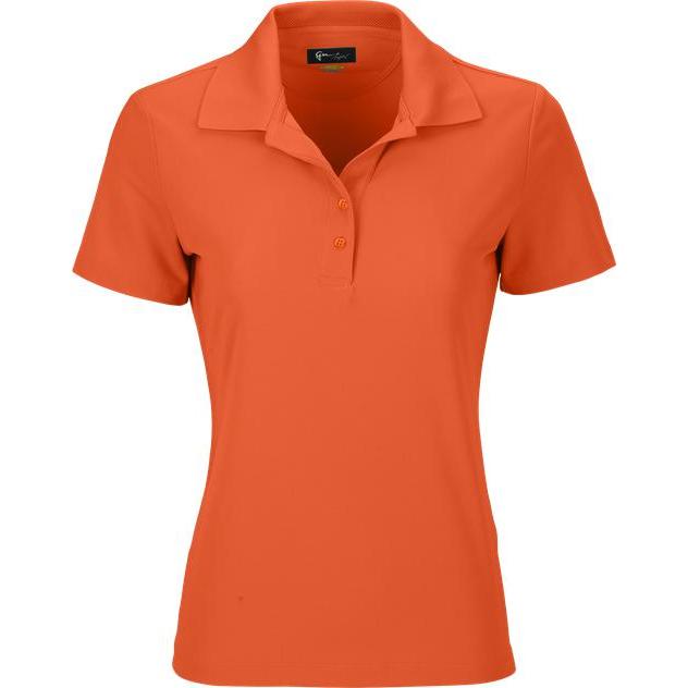 no-logo Greg Norman Ladies Play Dry Performance Mesh Polo-Ladies Polos-Thread Logic