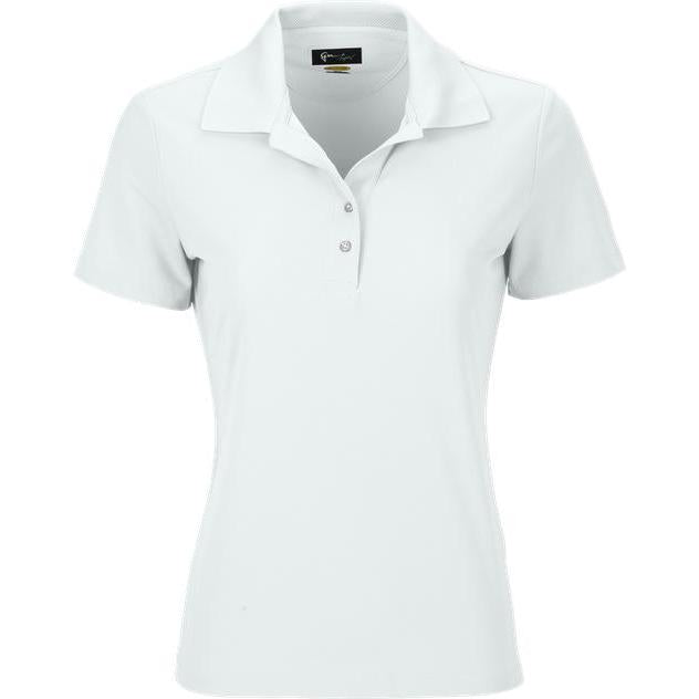 no-logo Greg Norman Ladies Play Dry Performance Mesh Polo-Ladies Polos-Thread Logic