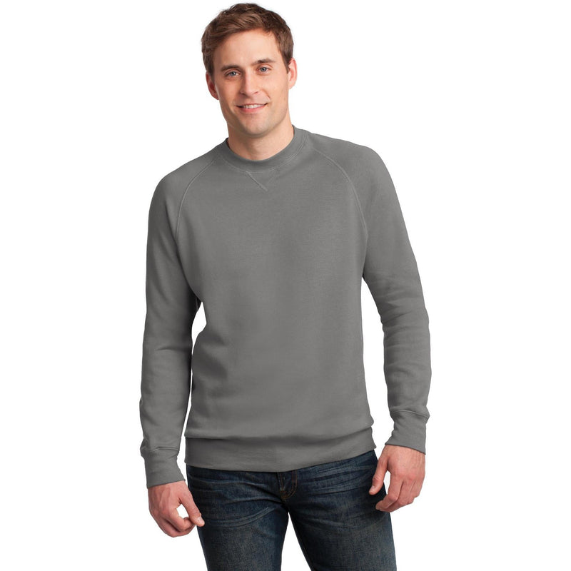 no-logo CLOSEOUT - Hanes Nano Crewneck Sweatshirt-Hanes-Vintage Grey-S-Thread Logic
