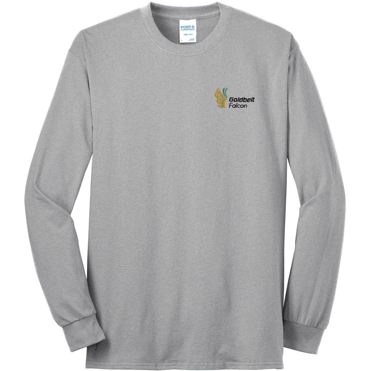 no-logo Port & Company Long Sleeve Core Blend Tee-Regular-Port & Company-Thread Logic