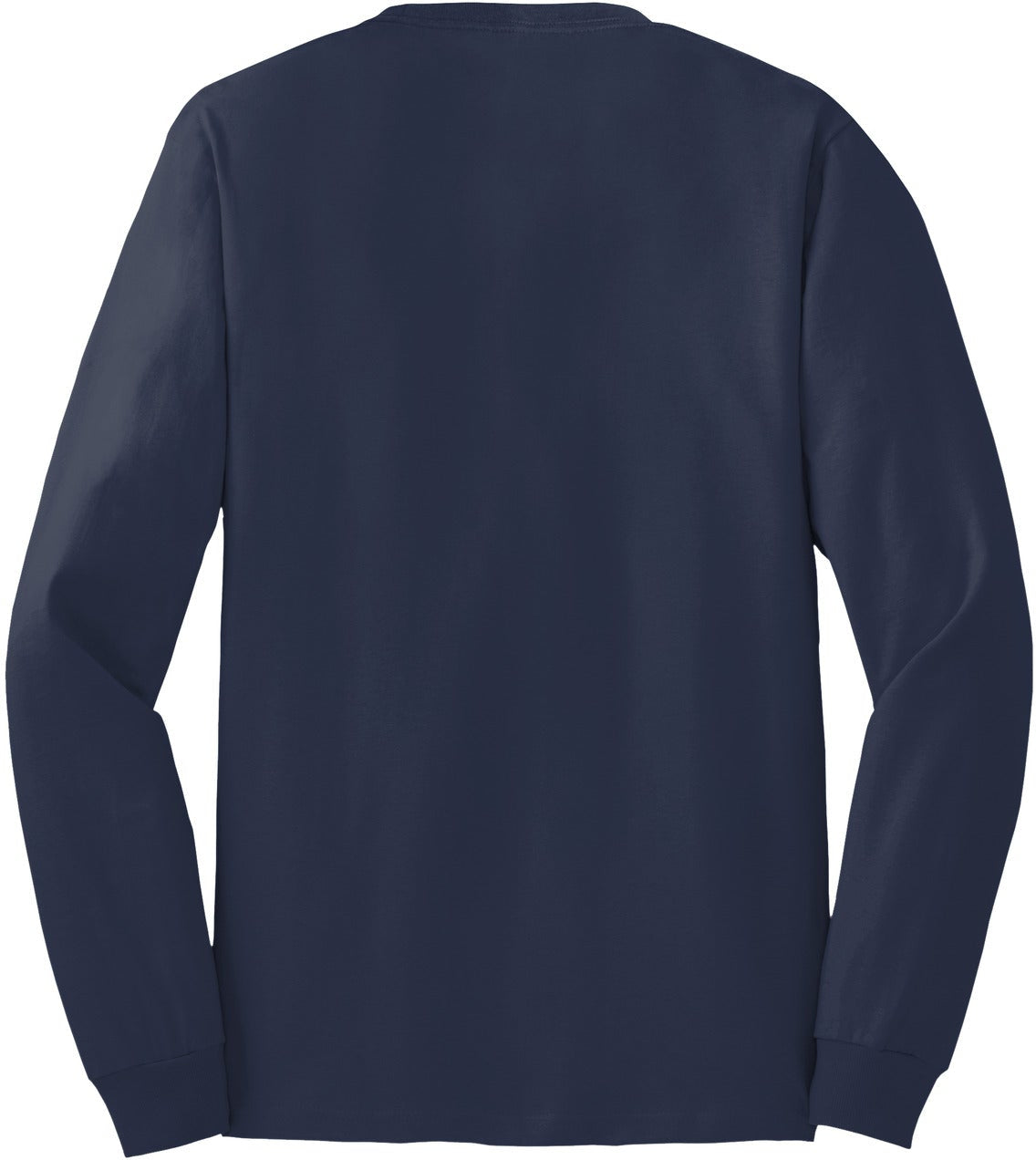 no-logo Hanes Authentic 100% Cotton Long Sleeve T-Shirt-Regular-Hanes-Thread Logic