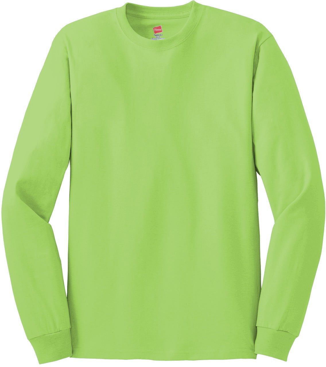 Hanes Authentic 100% Cotton Long Sleeve T-Shirt