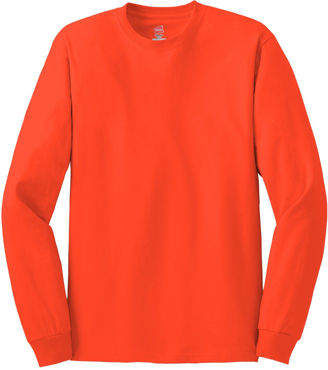 Hanes Authentic 100% Cotton Long Sleeve T-Shirt