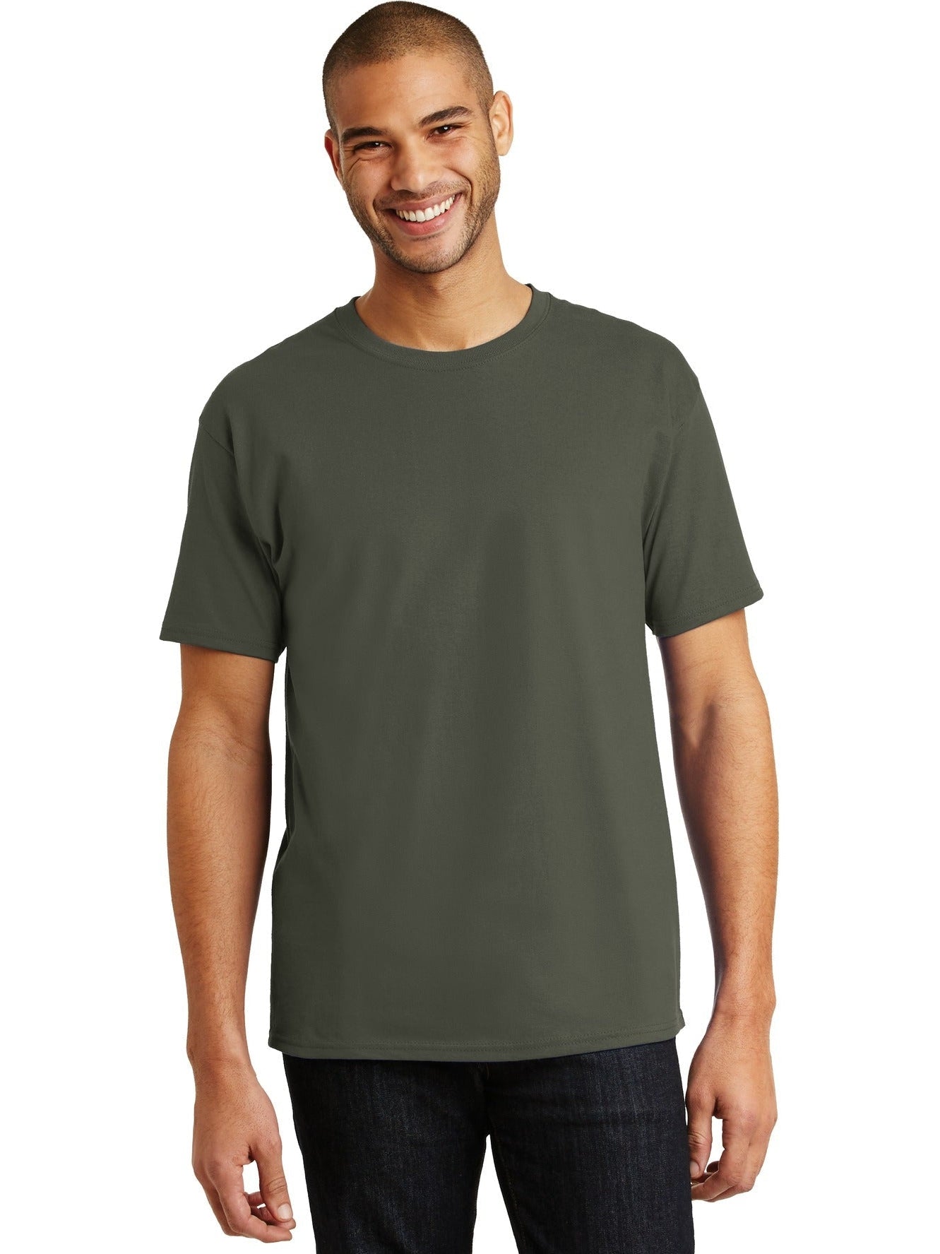 no-logo Hanes Authentic 100% Cotton T-Shirt-Discontinued-Hanes-Thread Logic