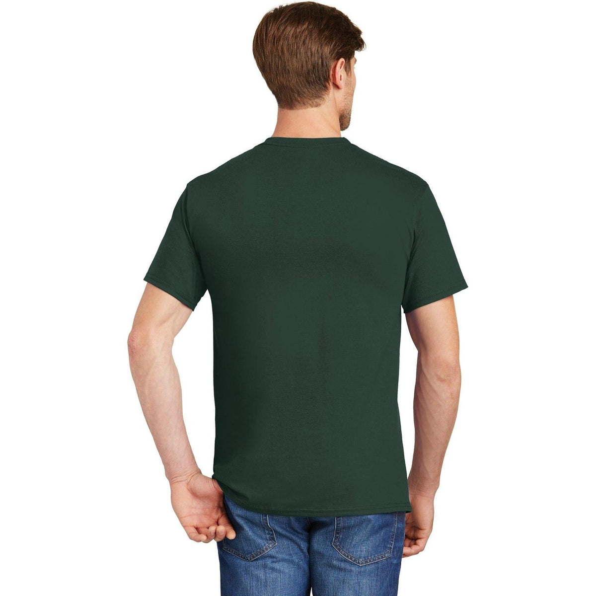 no-logo Hanes Authentic Cotton T-Shirt with Pocket-Polos-Hanes-Thread Logic