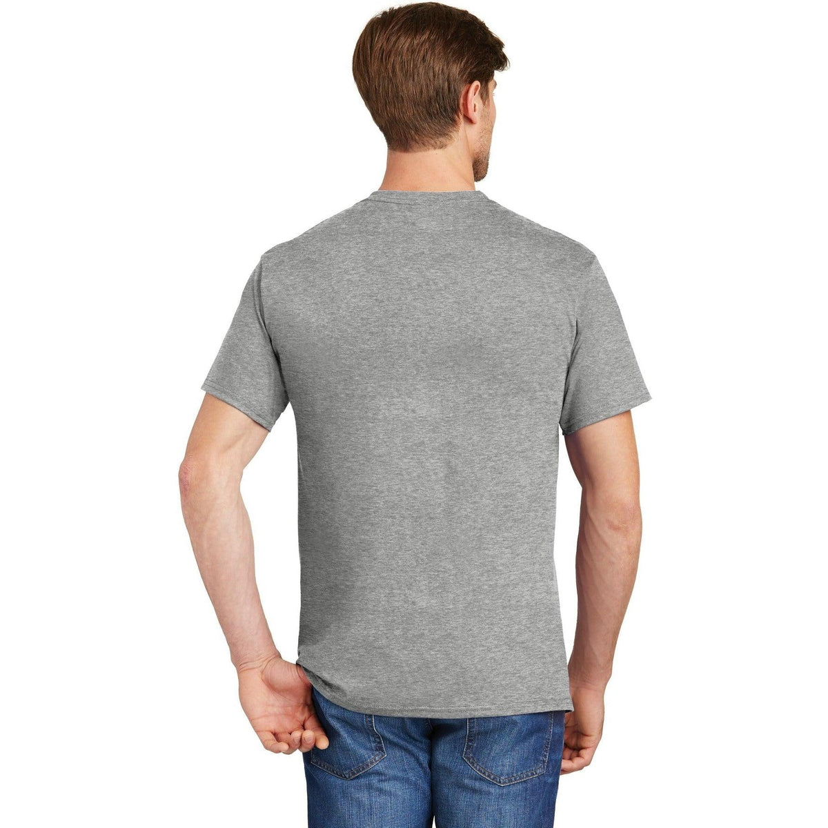 no-logo Hanes Authentic Cotton T-Shirt with Pocket-Polos-Hanes-Thread Logic