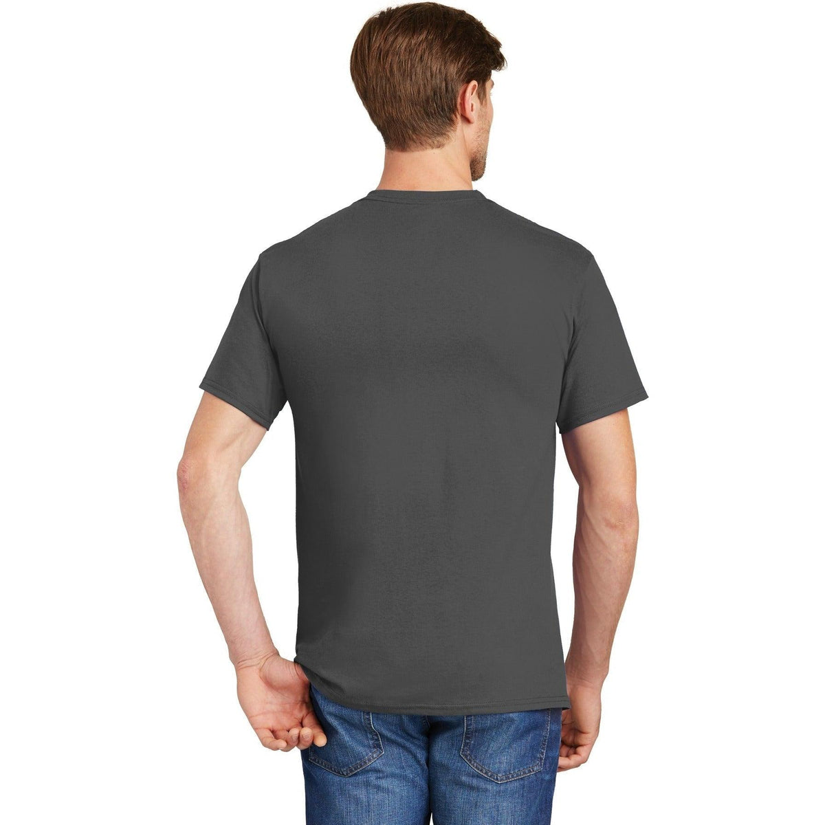 no-logo Hanes Authentic Cotton T-Shirt with Pocket-Polos-Hanes-Thread Logic