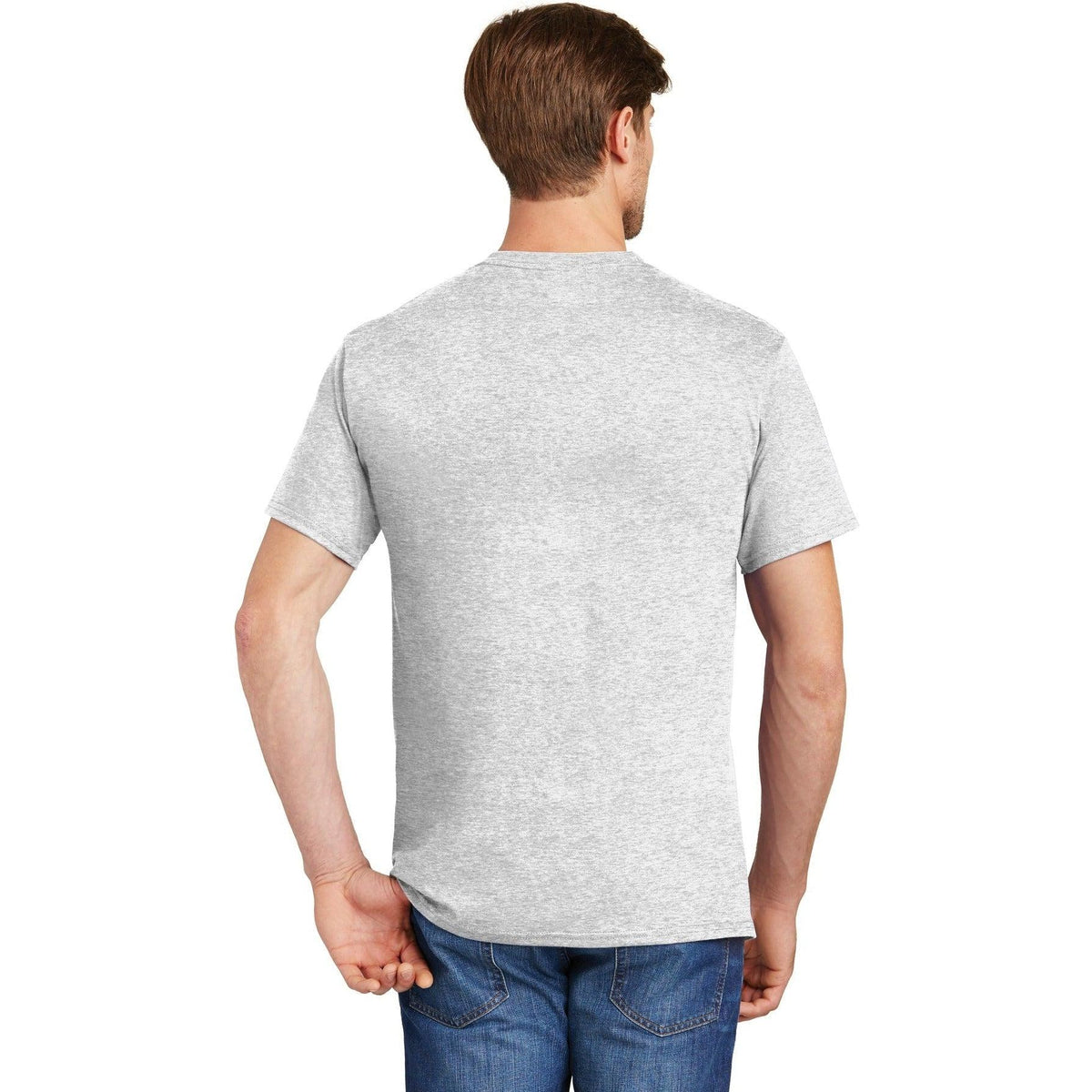 no-logo Hanes Authentic Cotton T-Shirt with Pocket-Polos-Hanes-Thread Logic