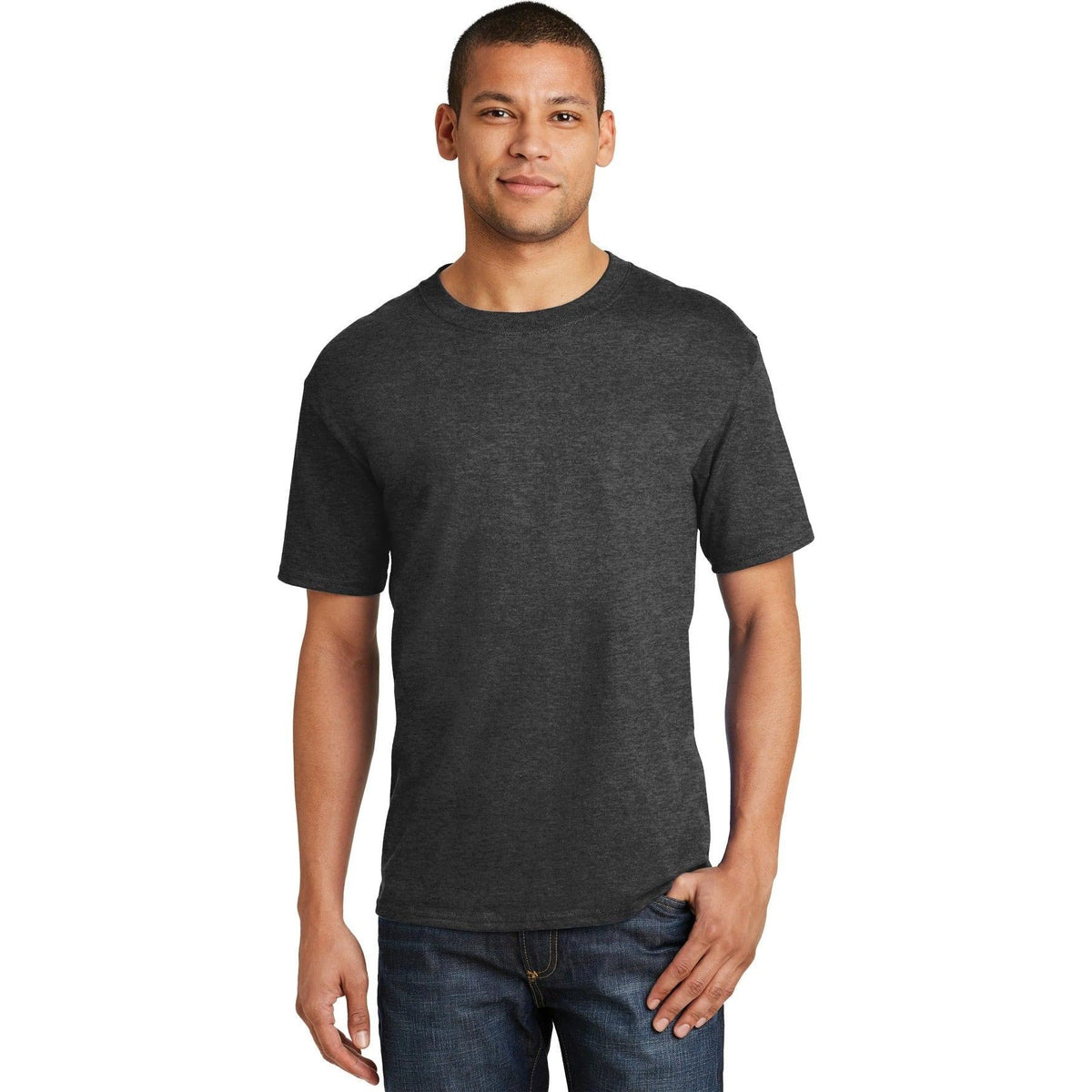 no-logo Hanes Beefy-T 100% Cotton T-Shirt-Polos-Hanes-Thread Logic